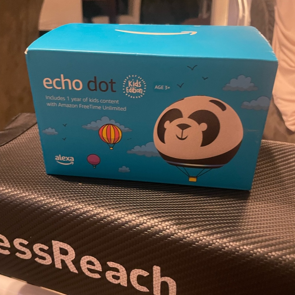 Amazon Echo Dot Kids Edition with Panda Design